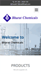 Mobile Screenshot of bharatchemicals.com